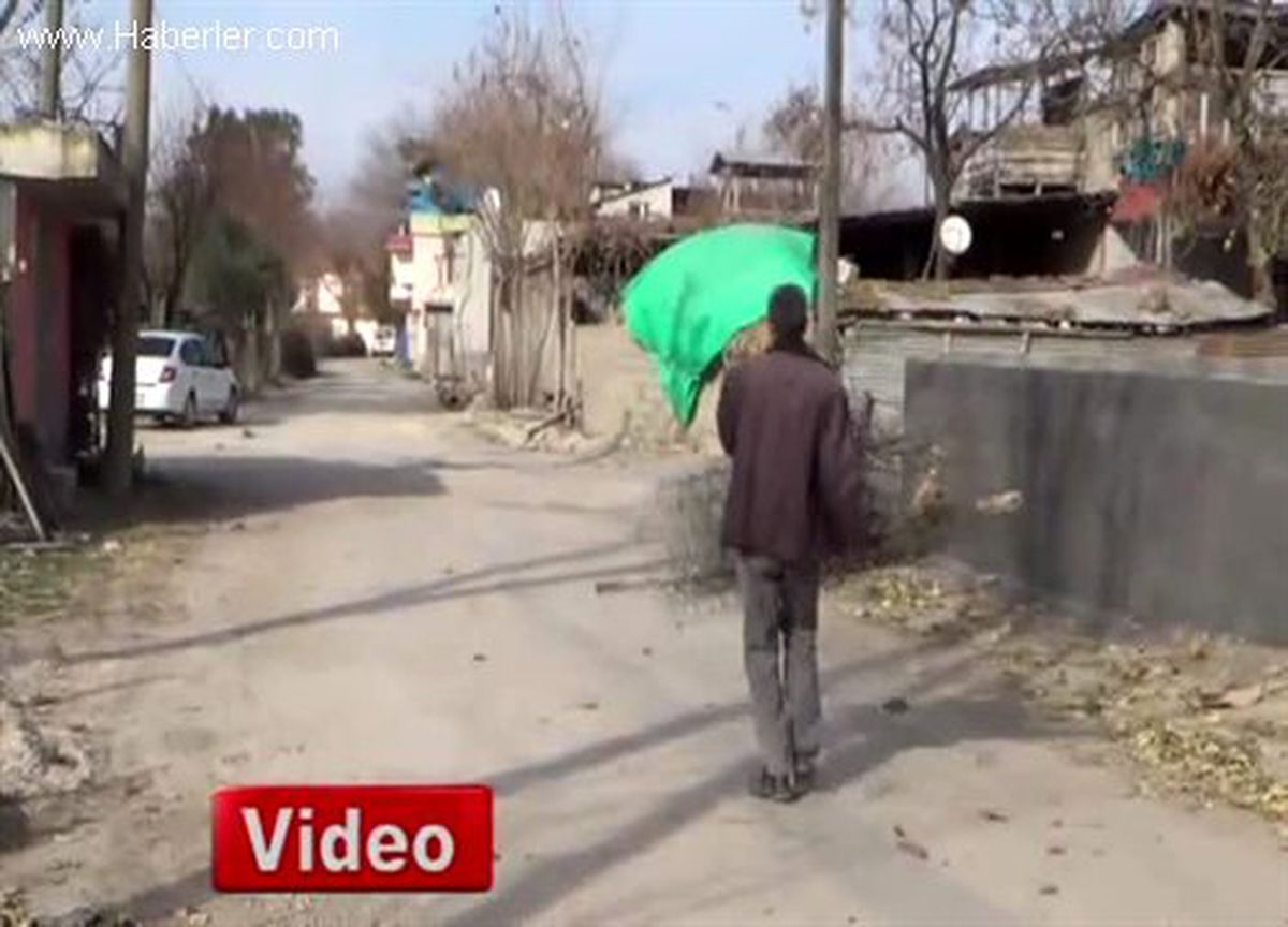 Tel Örgü Çekip Yolu Kapattı