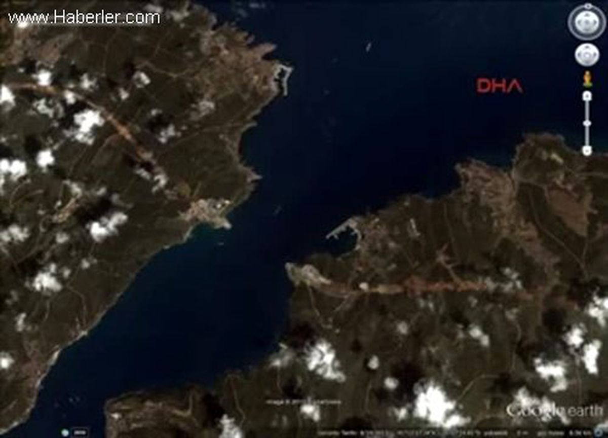 Uzaydan 3. Köprü Güzergahı