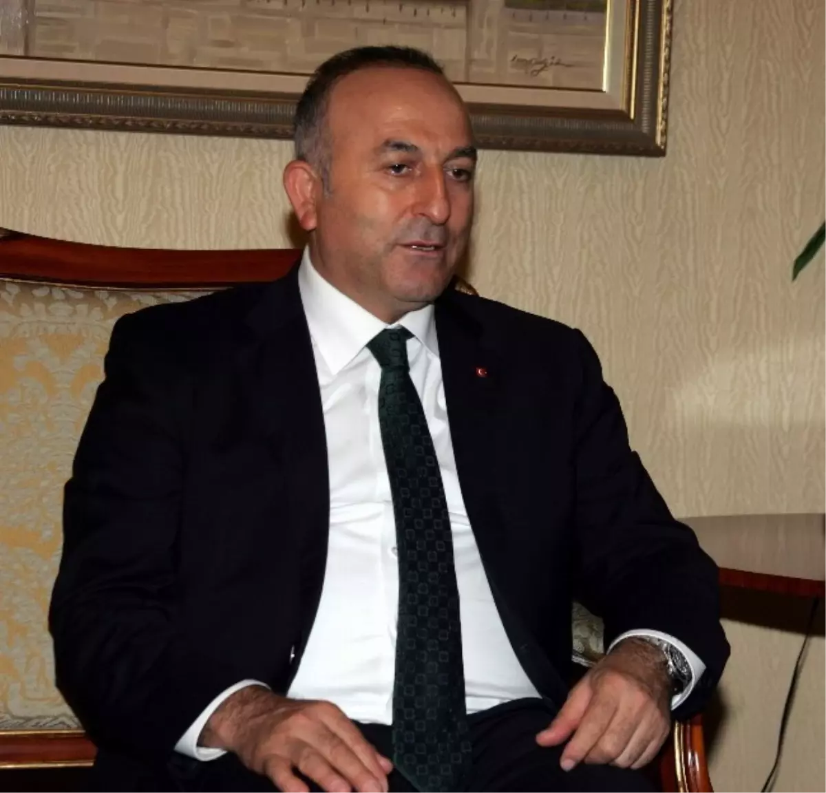 AB Bakanı Çavuşoğlu\'nun Antalya Valiliği Ziyareti