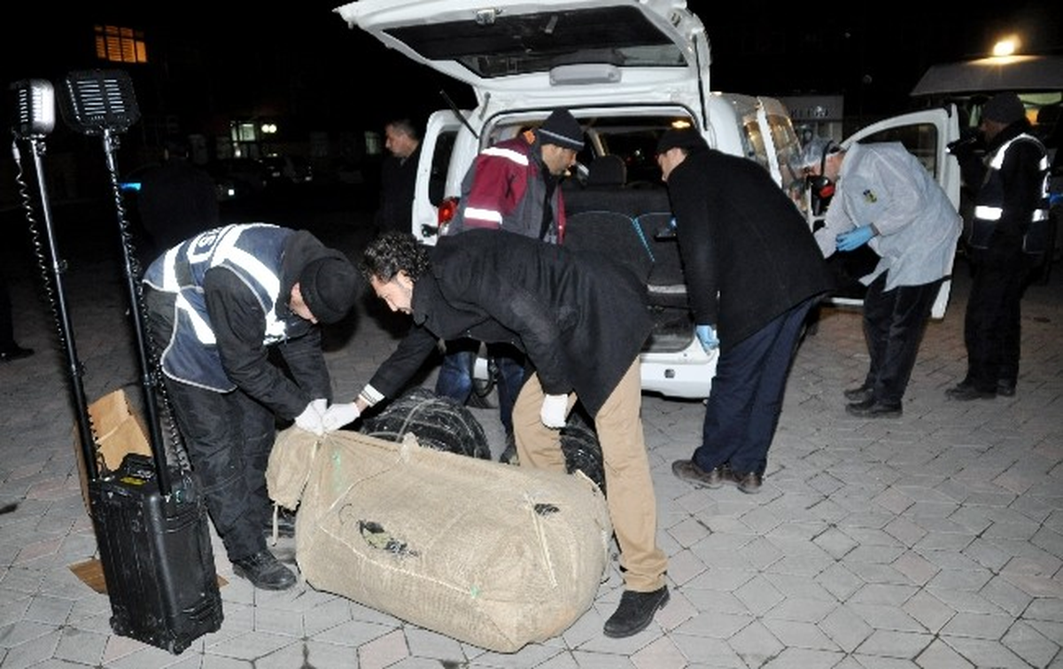 Aksaray\'da 50 Kilogram Esrar Ele Geçirildi