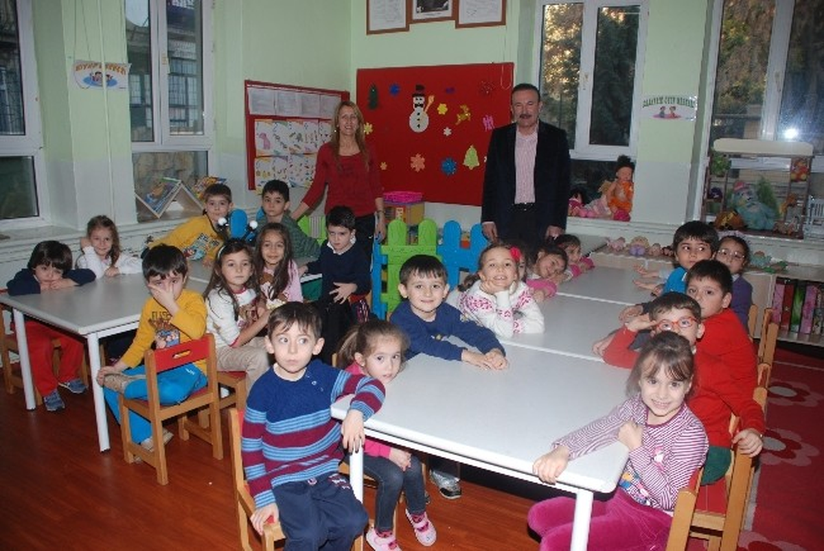 Başkan Doğan\'dan Yenituran Anaokulu\'na Ziyaret