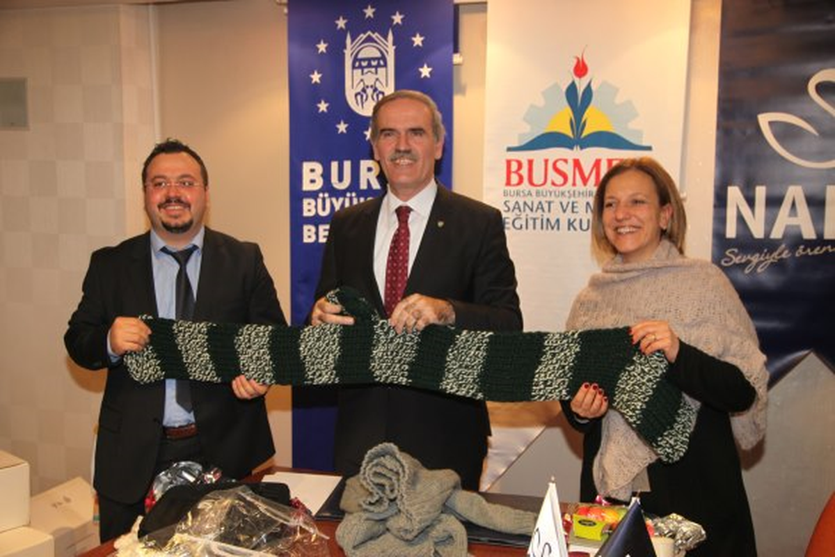 Bursa´da Bayanlar Örerek Kazanacak