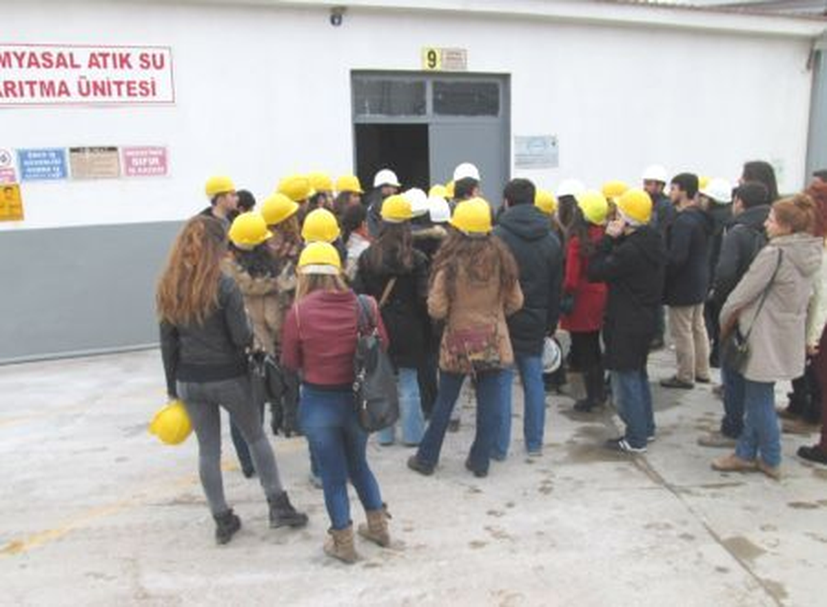 Çevre Mühendisliği Bölümü Öğrencileri, Kepez Limanı\'nı Gezdi