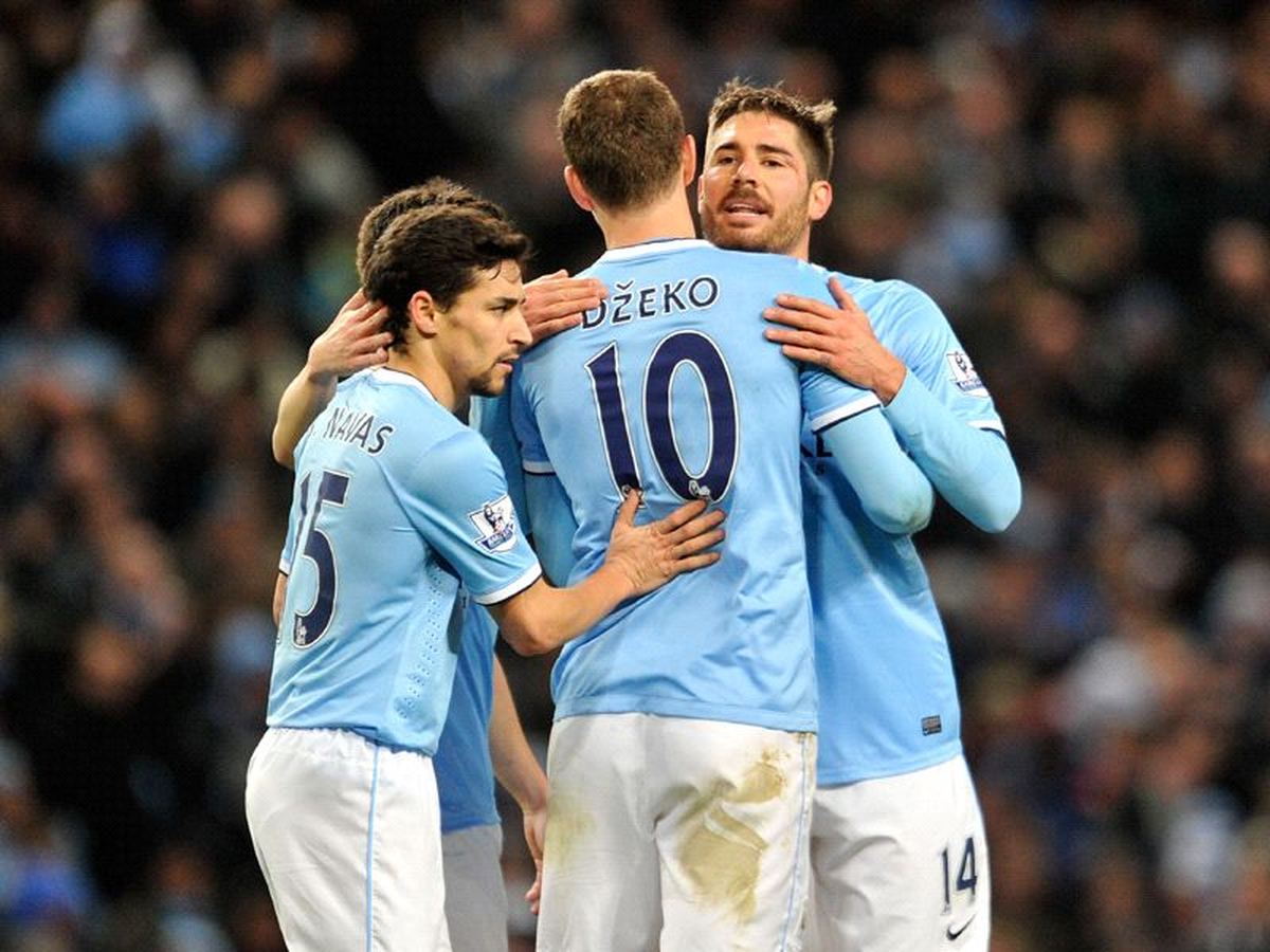 City\'nin Yılbaşı Hediyesi Dzeko\'dan: 1-0