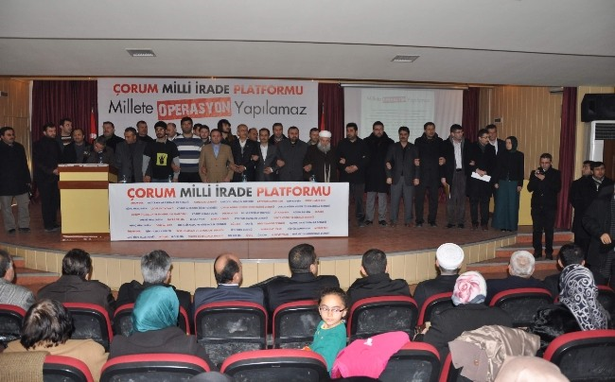 Çorum Milli İrade Platformu 17 Aralık\'ı Değerlendirdi