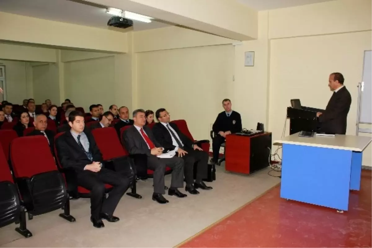 Gaziantep Emniyetinde Personele Yönelik Seminerler Devam Ediyor