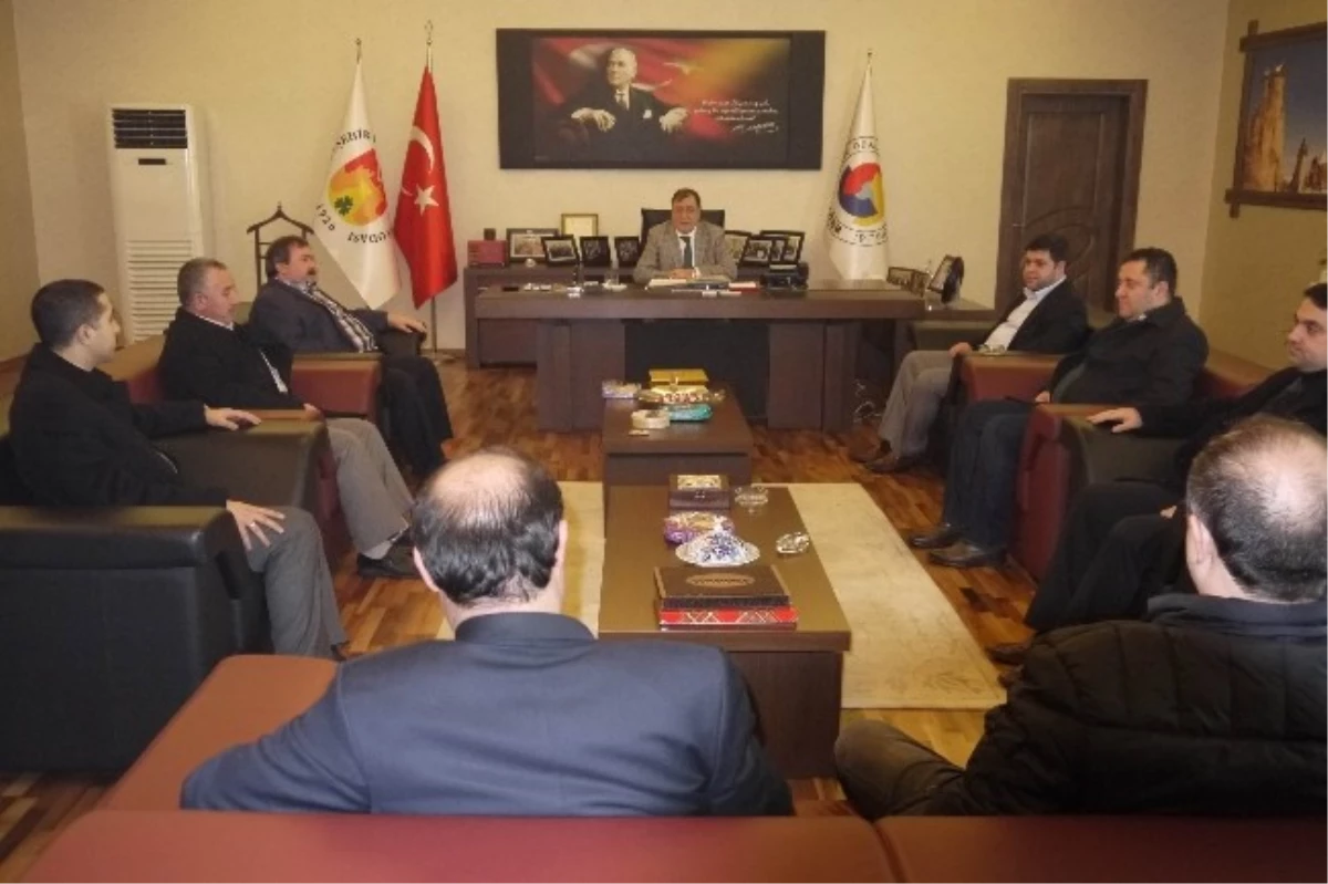 GESİAD Yönetiminden Nevşehir TSO Başkanı Parmaksız\'a Ziyaret