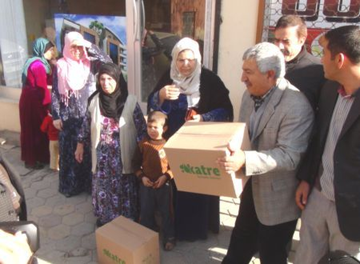 Mardinli İş Adamları, Suriyelilere Yardımda Bulundu