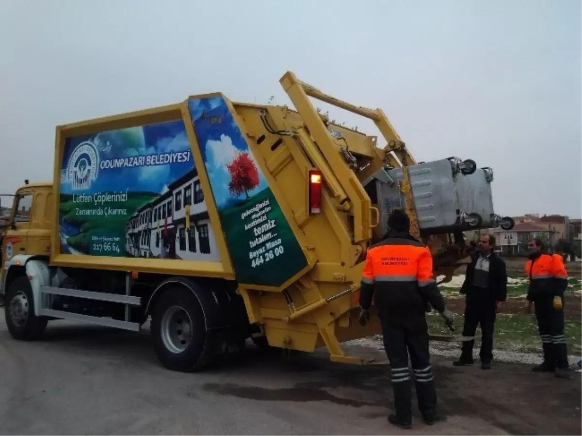 Odunpazarı Belediyesi Bu Yıl 131 Bin 500 Ton Çöp Topladı