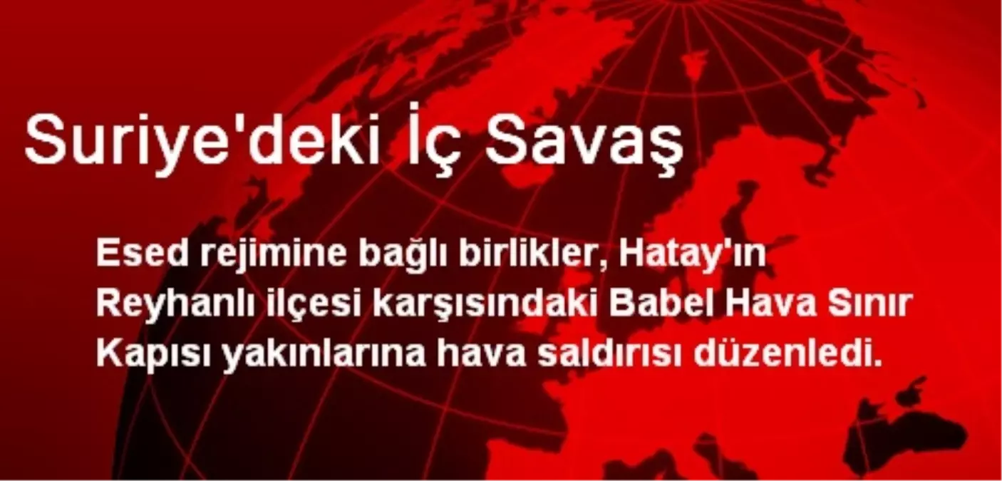 Suriye\'deki İç Savaş