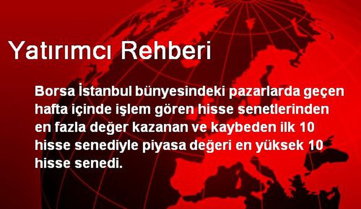 Yatırımcı Rehberi
