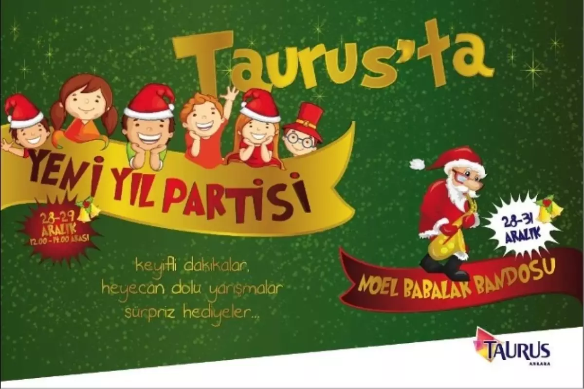 Taurus Avm Yeni Yıla Dolu Dolu Giriyor