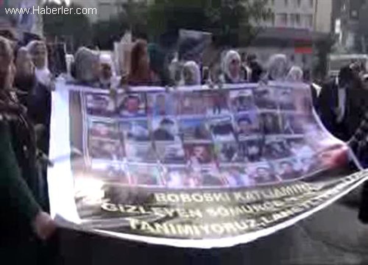 Uludere Olayını Protesto İçin Yürüdüler