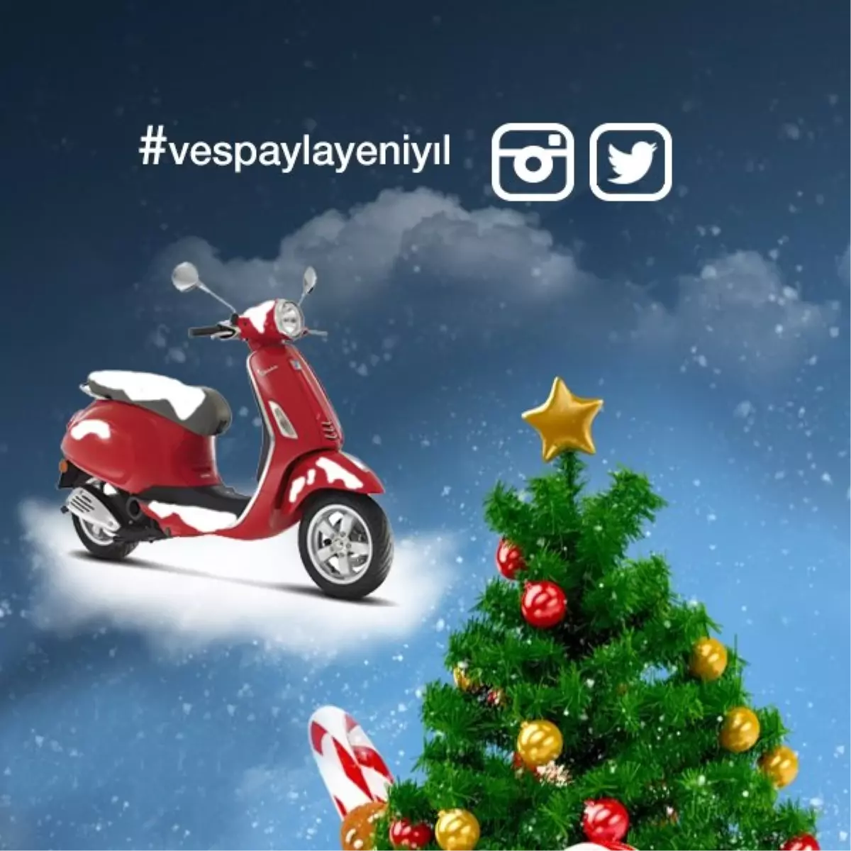 Yılın İlk Hediyesi Vespa\'dan