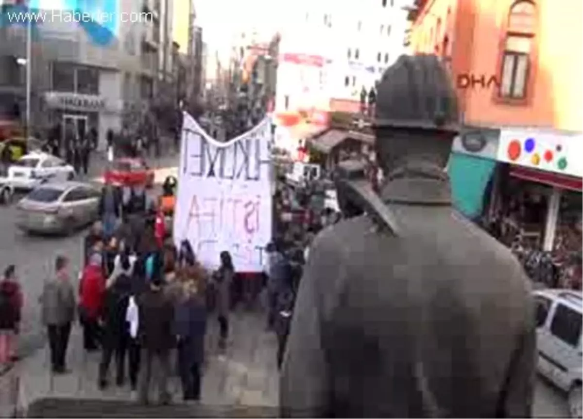 Zonguldak\'ta Yolsuzluk ve Rüşveti Protesto Eylemi