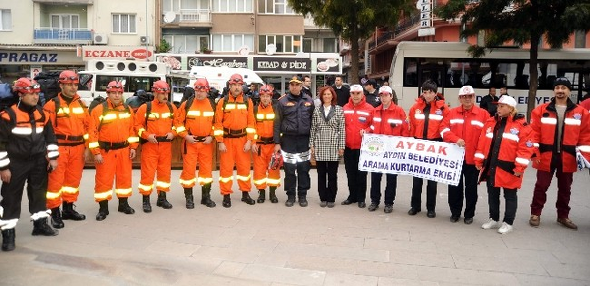 Aydın Arama Kurtarma Ekibi Ulusal Deprem Tatbikatına Katılacak