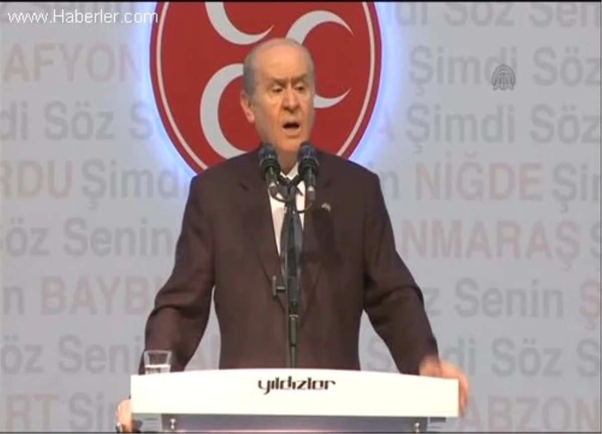 Bahçeli: \'\'Yeni Türkiye, yolsuzluktur, kanunsuzluktur\'\' -