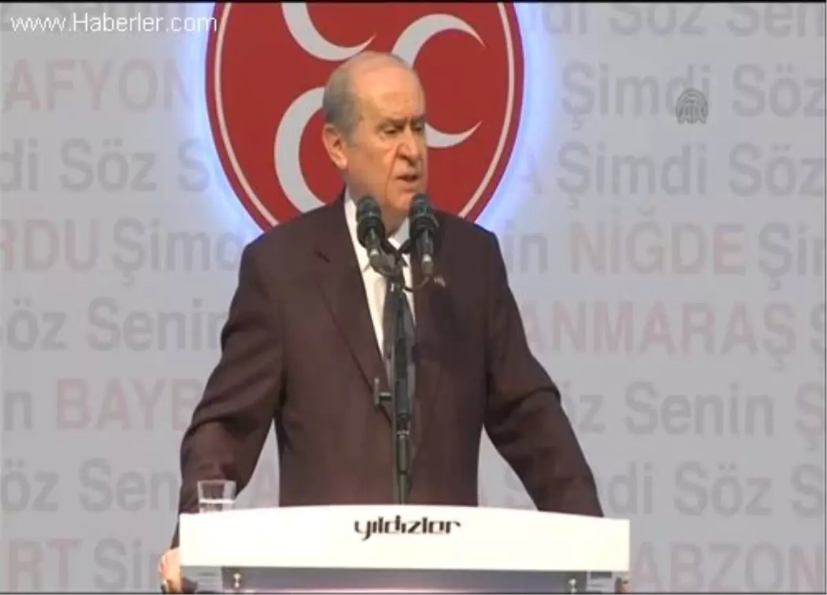 Bahçeli: "Yolsuzluğu örtmek ne zamandır istiklal savaşı olmuştur" -