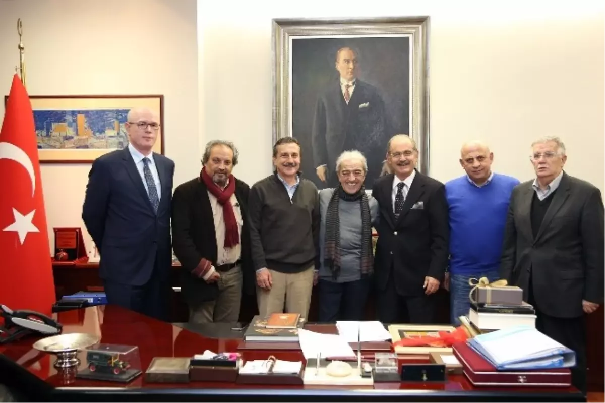 Edip Akbayram\'dan Büyükerşen\'e Ziyaret