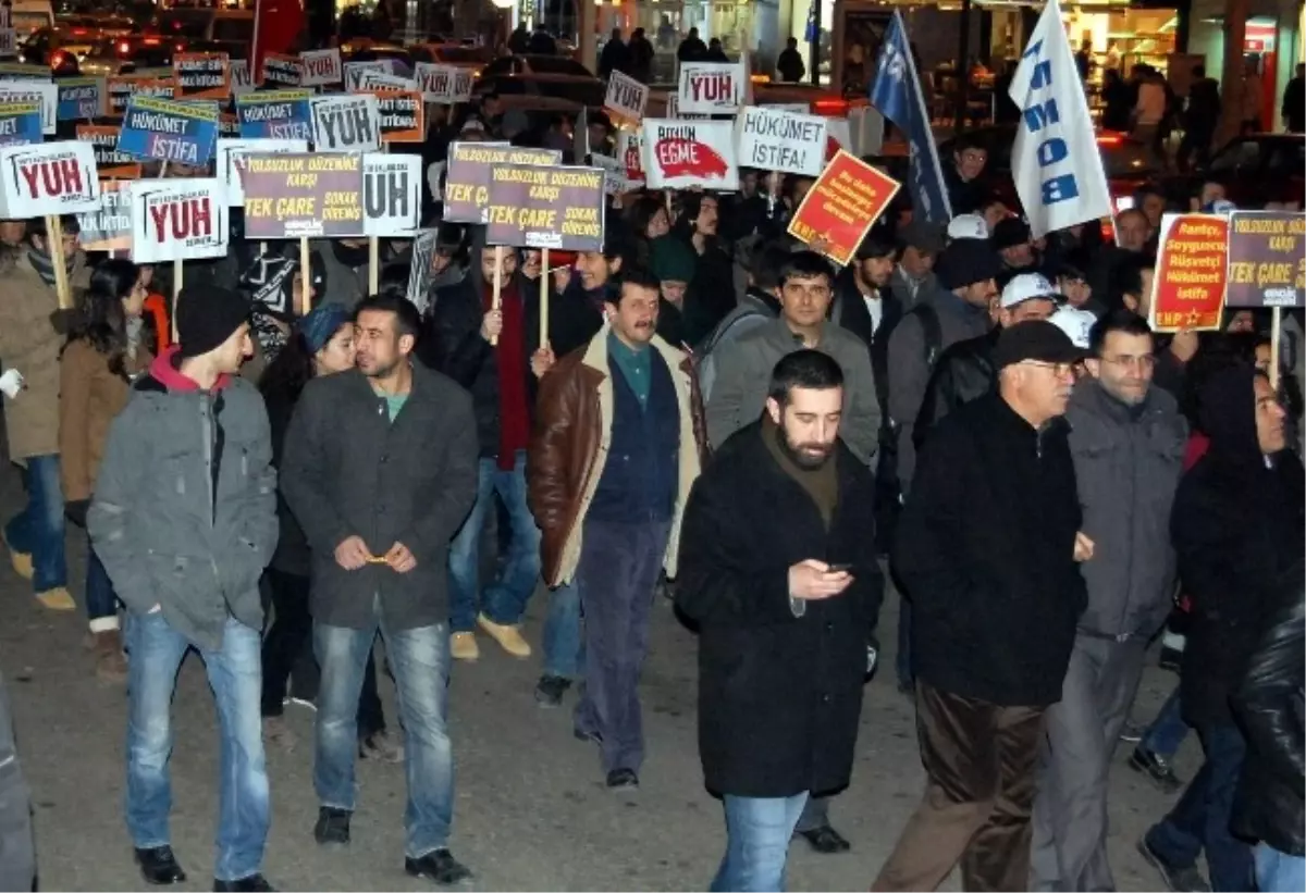 Eskişehir\'de Protesto Gösterisi