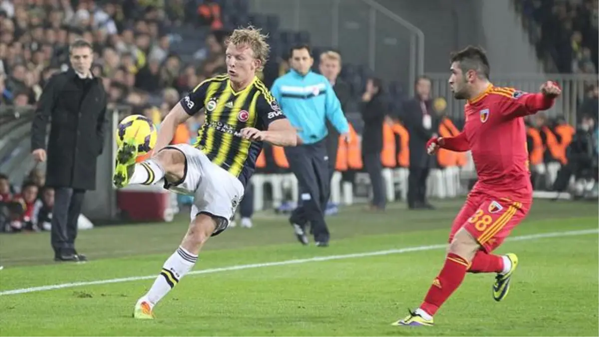 Fenerbahçe-Kayserispor: 5-1 / Fener\'in Işığı İkinci Yarıda Yandı