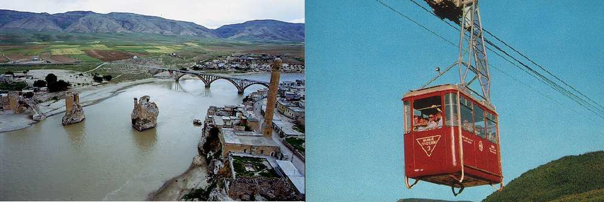 Hasankeyf\'e Teleferik Yapılacak