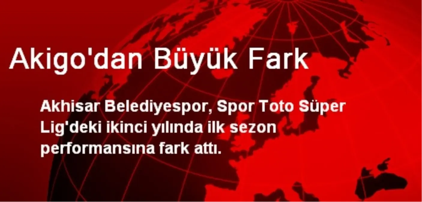 Akigo\'dan Büyük Fark