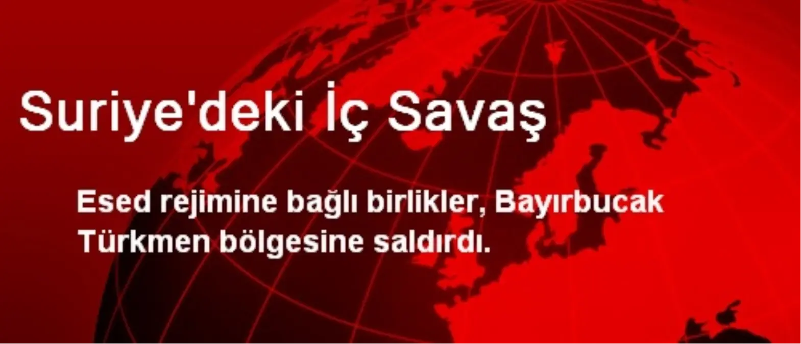 Suriye\'deki İç Savaş