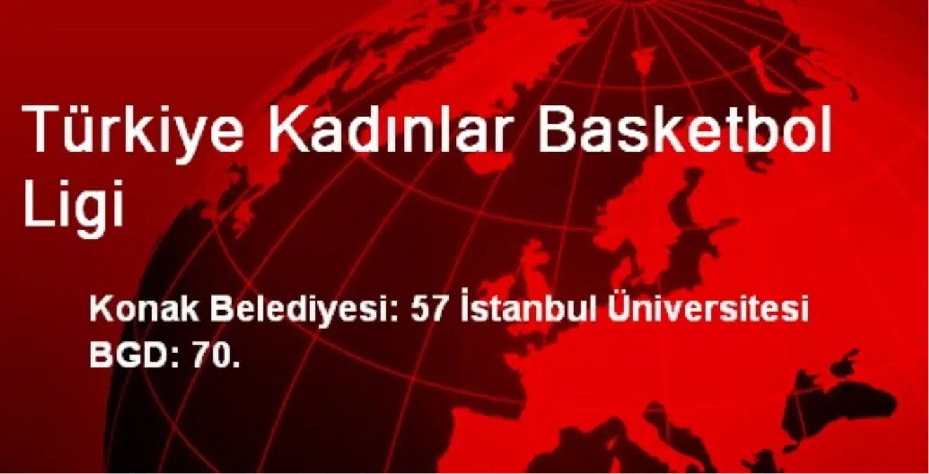 Türkiye Kadınlar Basketbol Ligi