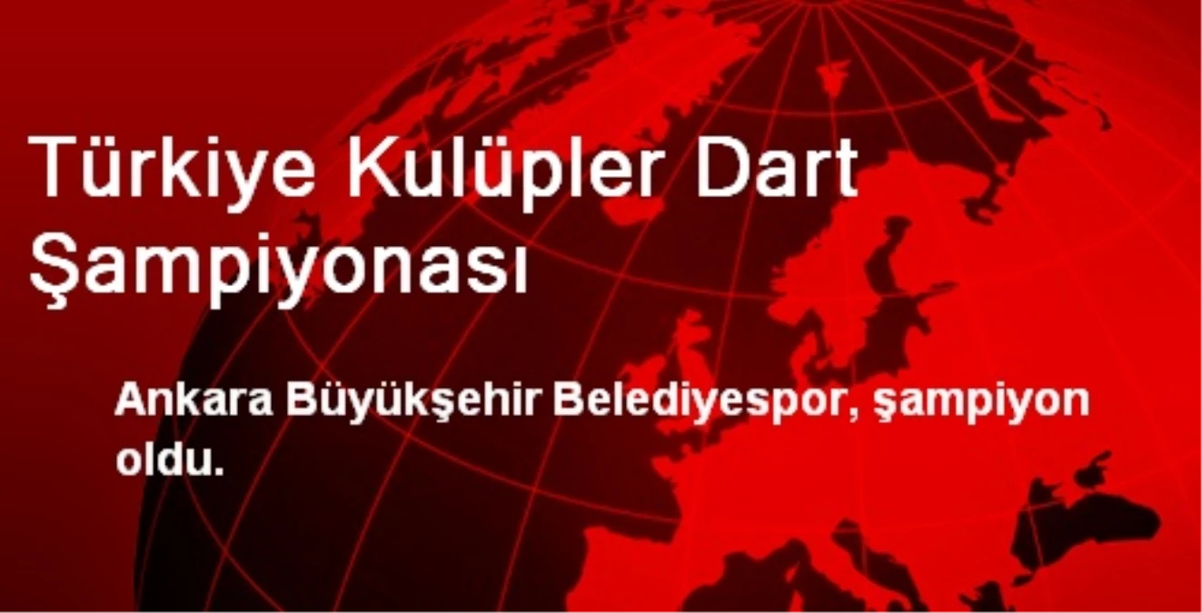 Türkiye Kulüpler Dart Şampiyonası