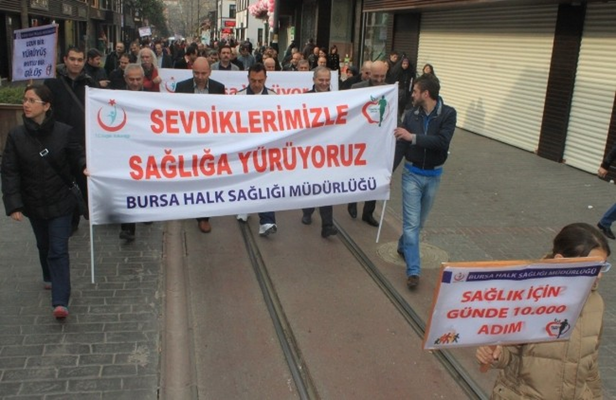 Sağlık İçin Yürüdüler