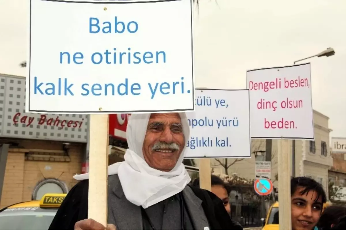 Şanlurfa\'da Sağlıklı Yaşam Yürüyüşü