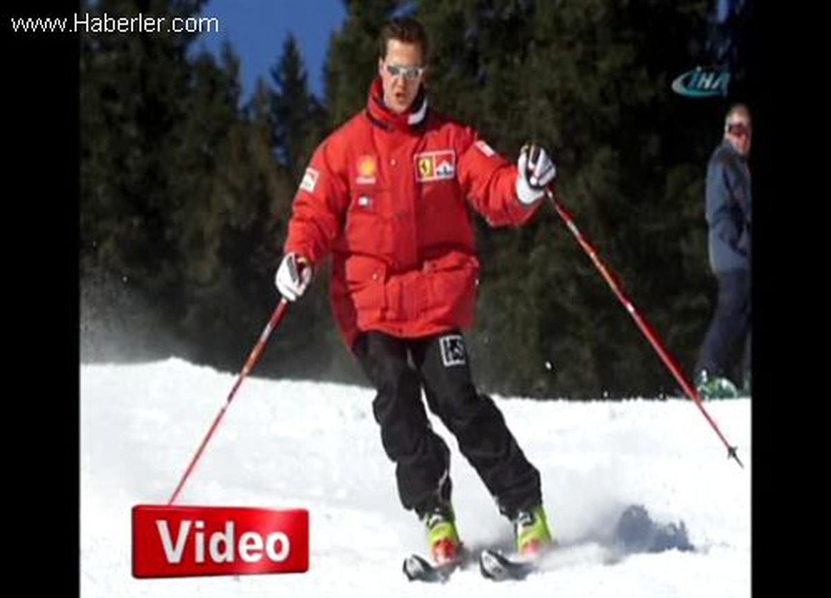 Yaşayan Efsane Schumacher Kayak Pistinde Kaza Geçirdi