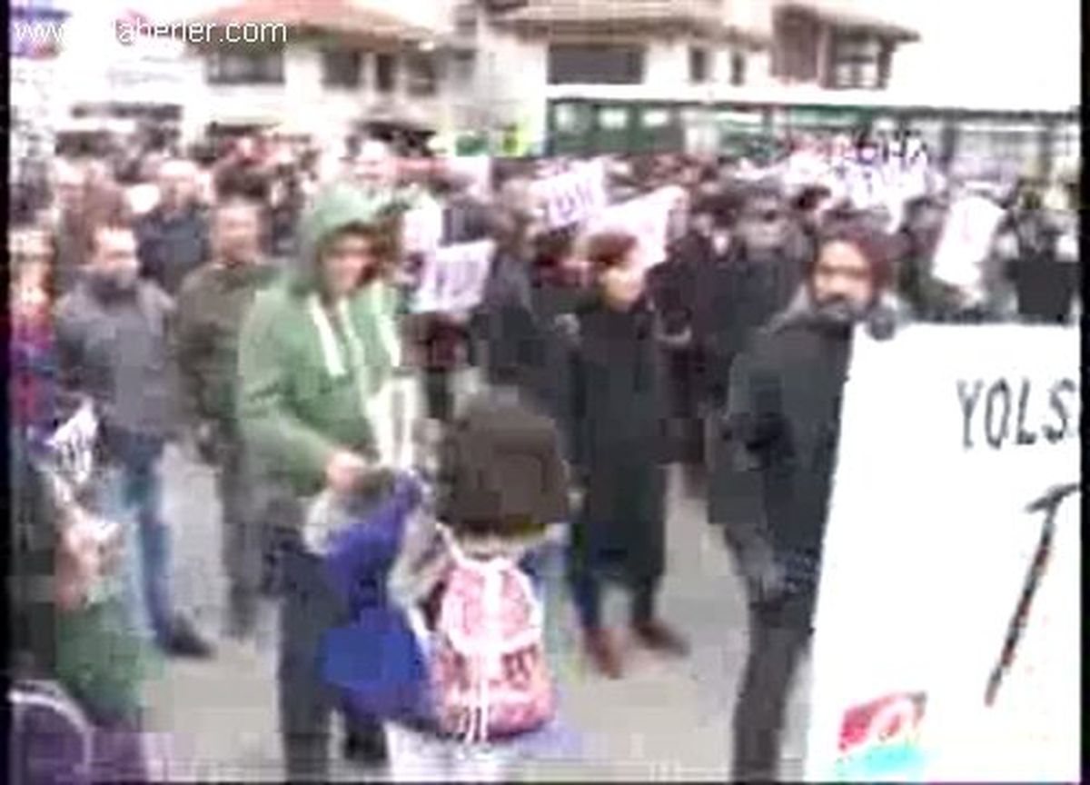 Yolsuzluk Protestosu\'nda Olay