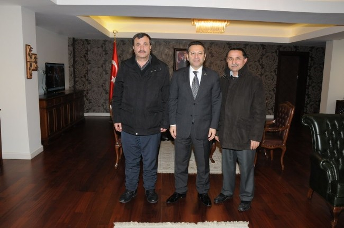Avusturya Samsunlular Derneğinden Vali Aksoy\'a Ziyaret