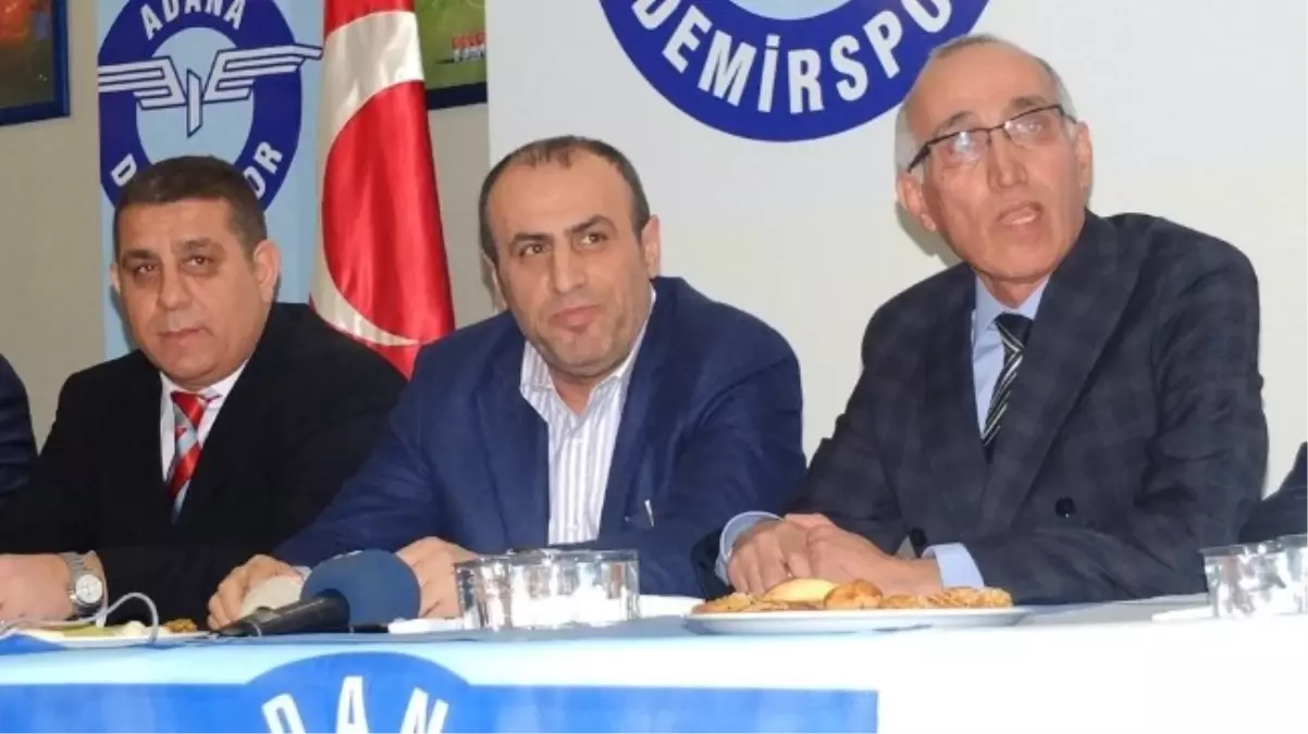 Adana Demirspor Başkanı Aydoğdu: Laf Değil İcraat Yapacağız