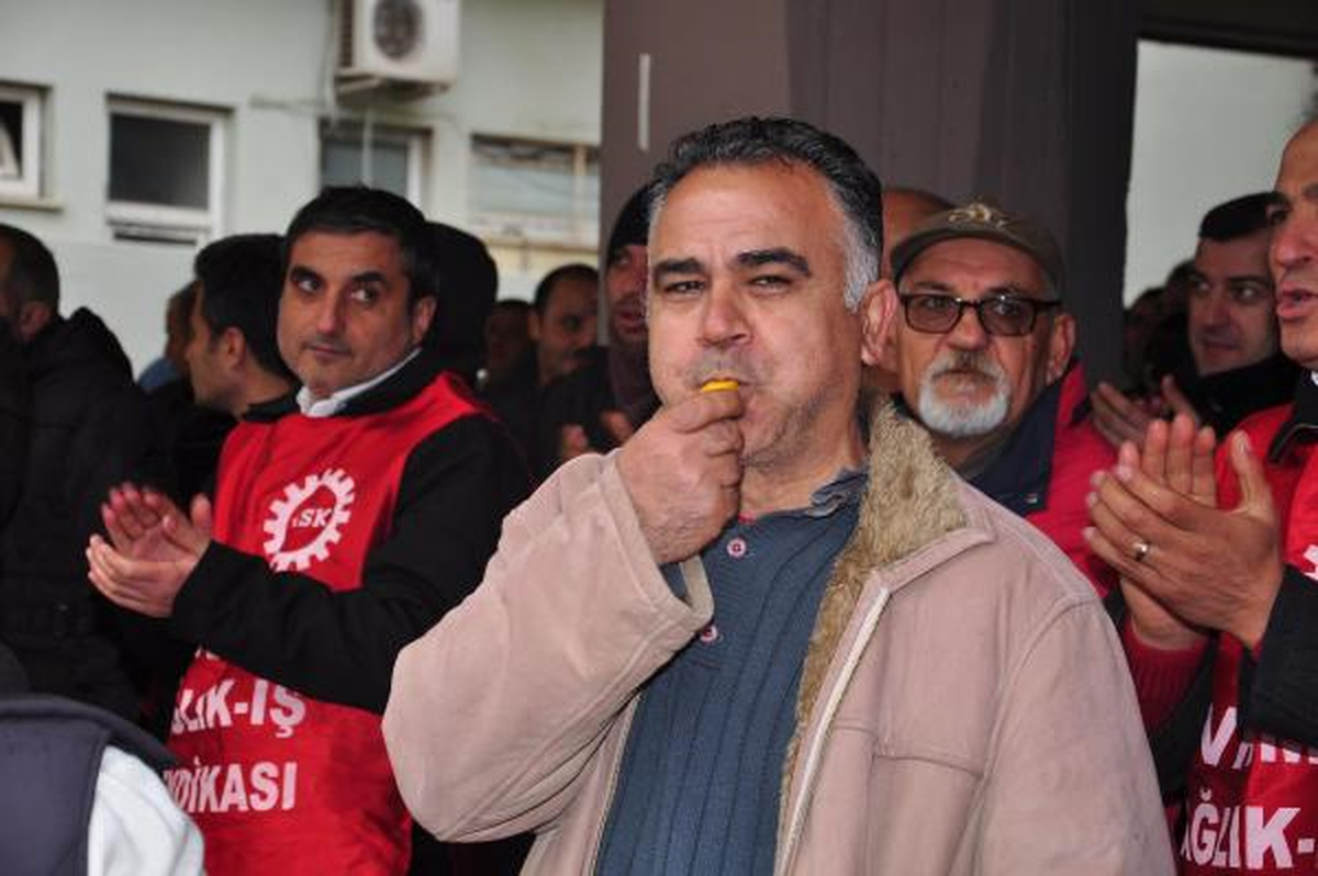 Balcalı Hastanesinde Taşerona Karşı İş Bırakma Eylemi