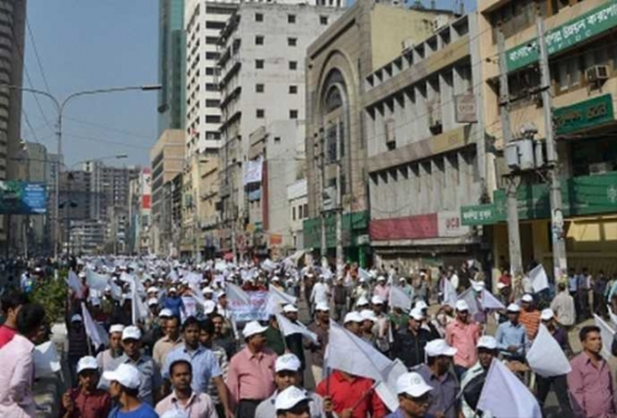 Bangladeş\'teki Hükümet Karşıtı Gösteriler