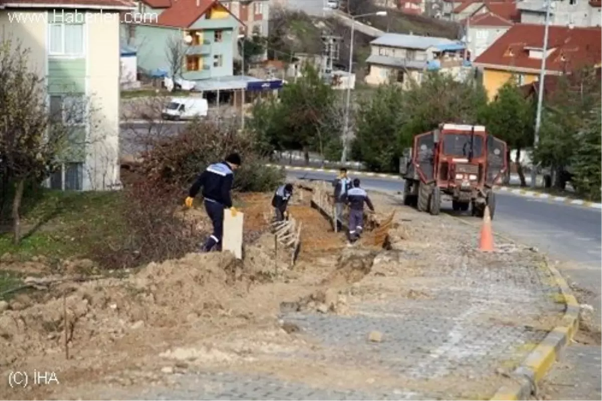 Başiskele Altınkent Mahallesi'nde Ana Cadde Düzenlemesi