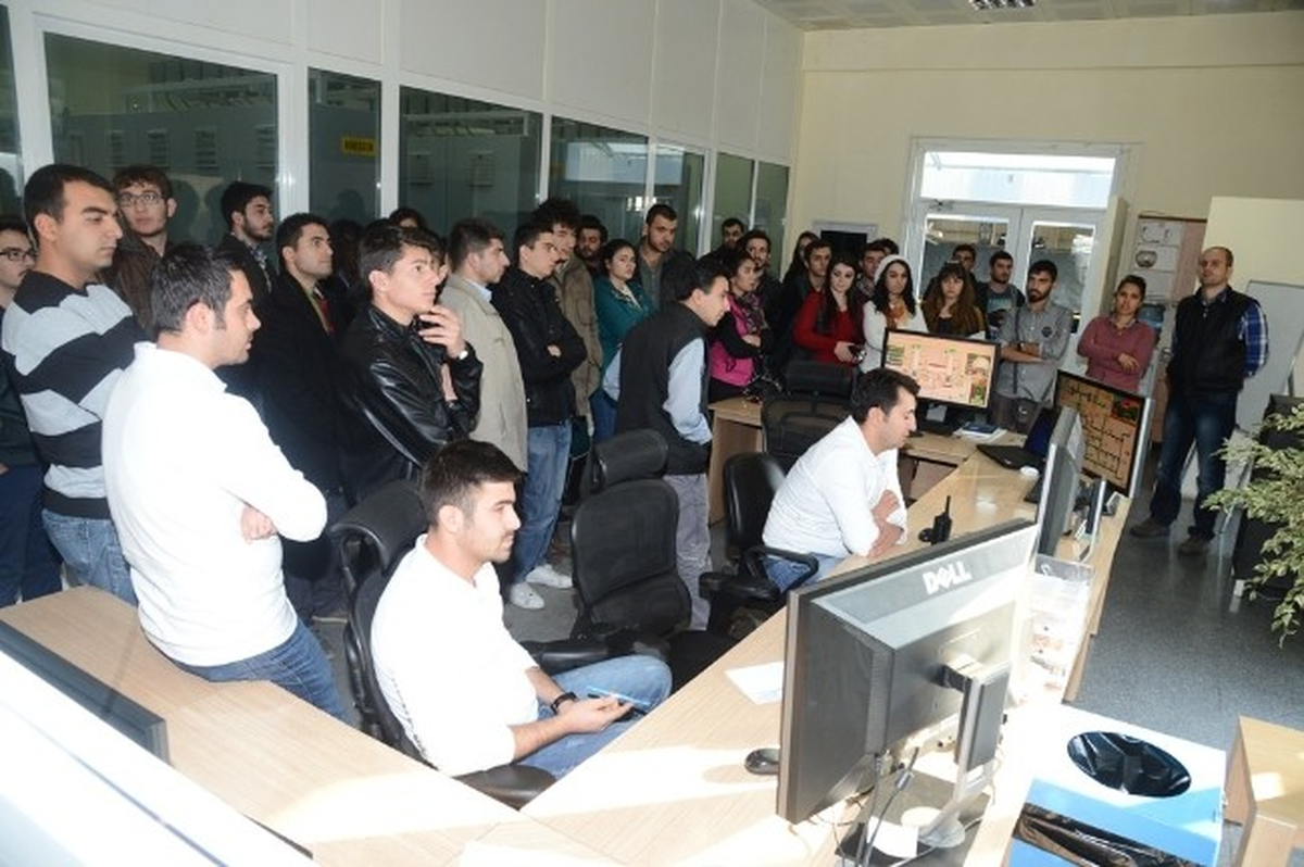 Çü Öğrencileri Katı Atık Tesislerinde