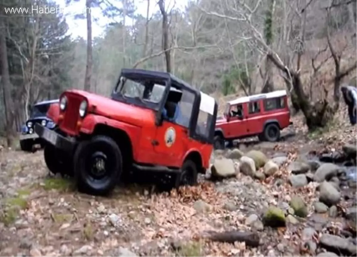 "Off Road" sporcularının gözde mekanı; Kazdağları -