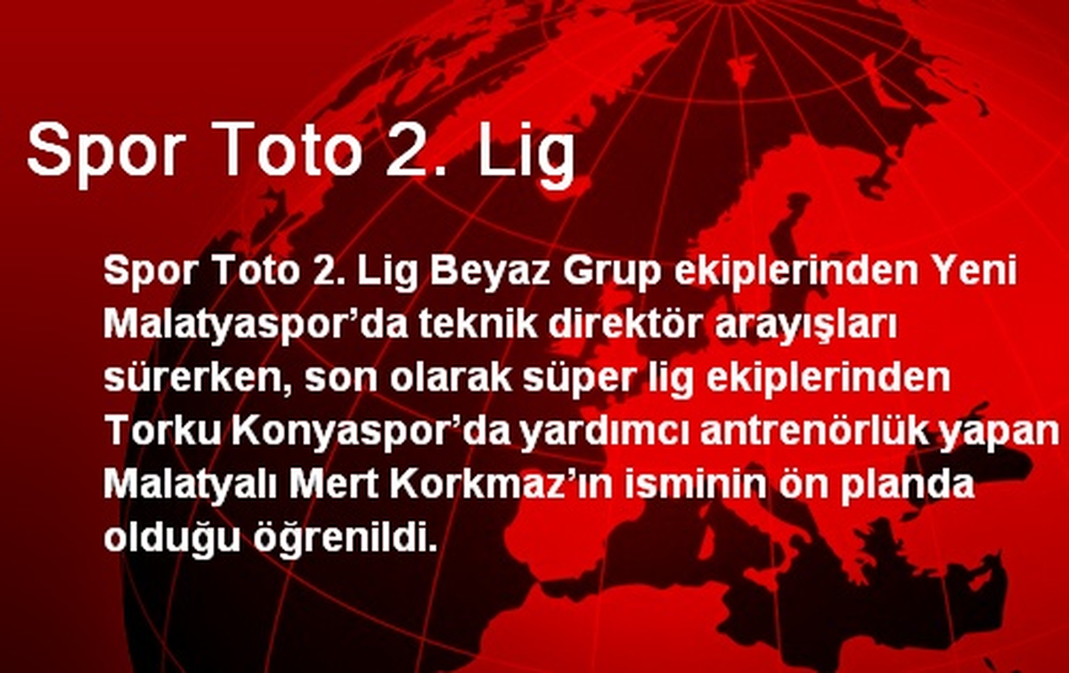 Yeni Malatyaspor\'un Gözü Mert Korkmaz\'da