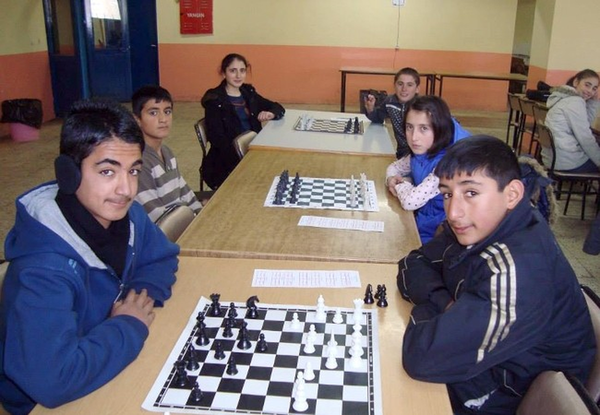 Pasinler\'de Satranç Turnuvası