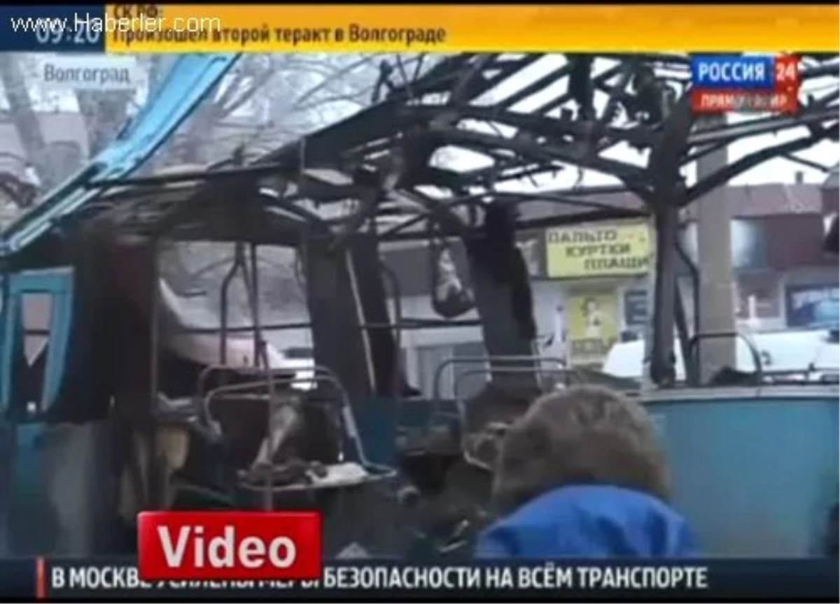Rusya\'da Troleybüse Saldırı: 10 Ölü