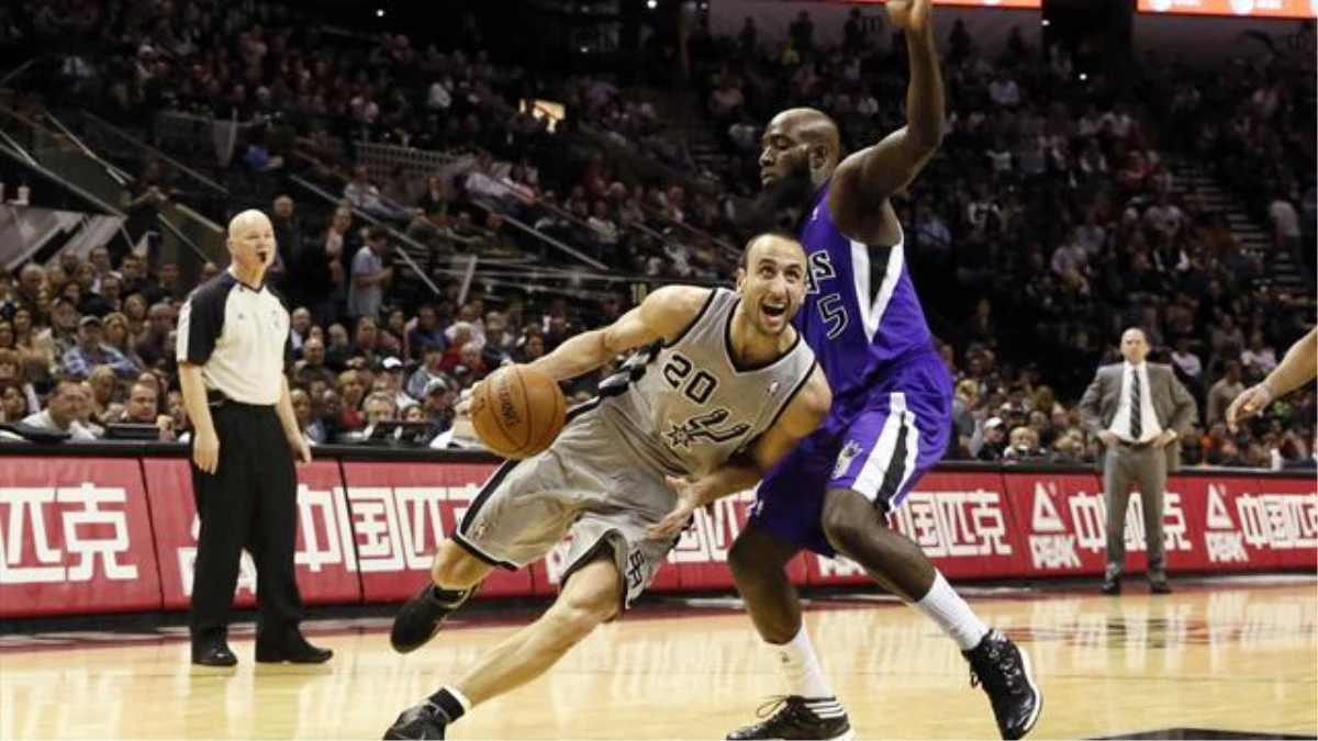 San Antonio Spurs-Sacramento Kings: 112-104 / Nba\'de Gecenin Sonuçları