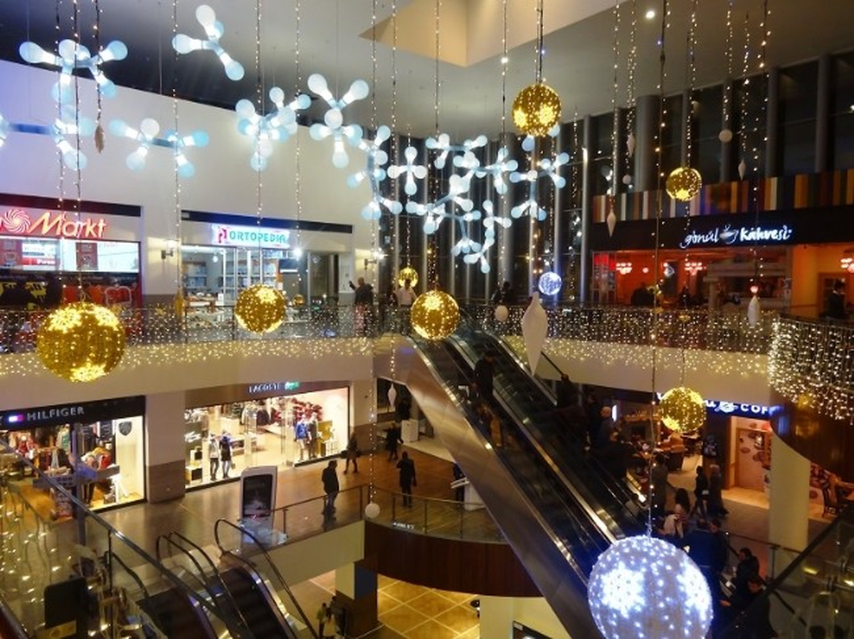 Yılbaşı\'nda Forum Kayseri Işıl Işıl
