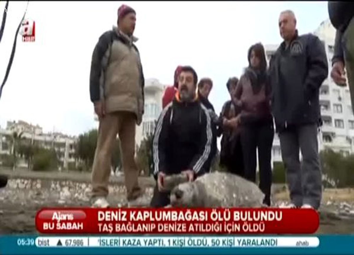 Ayağına Taş Bağlayıp Denize Attılar