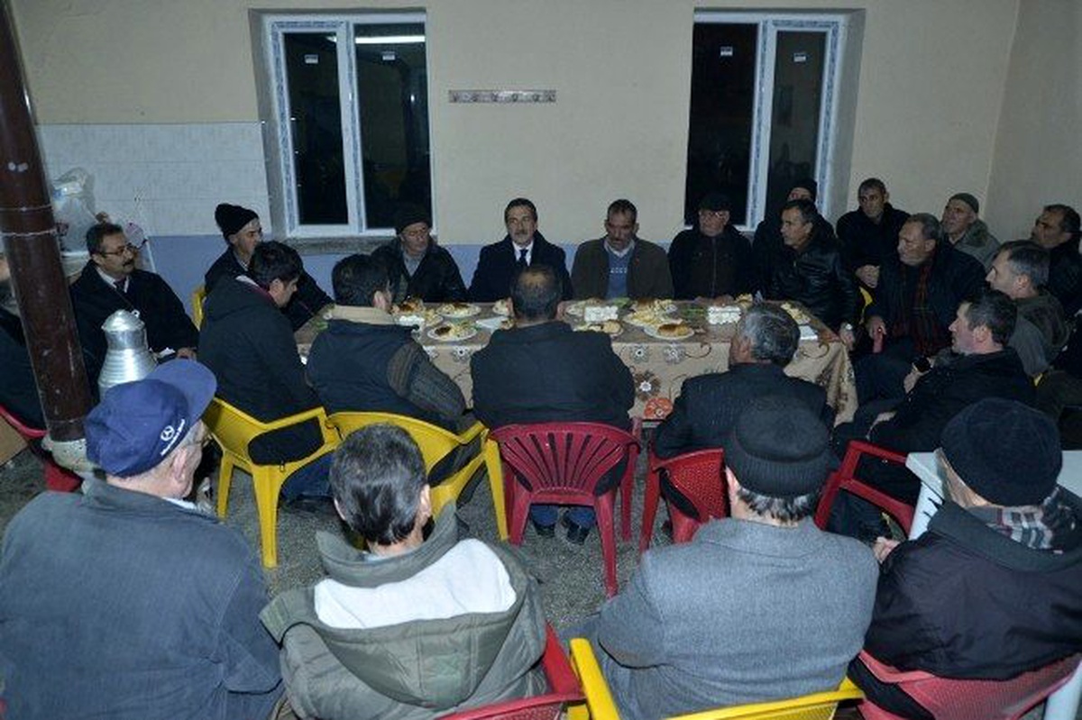 Başkan Ataç\'ın Yeni Akçayır Köyü Ziyareti