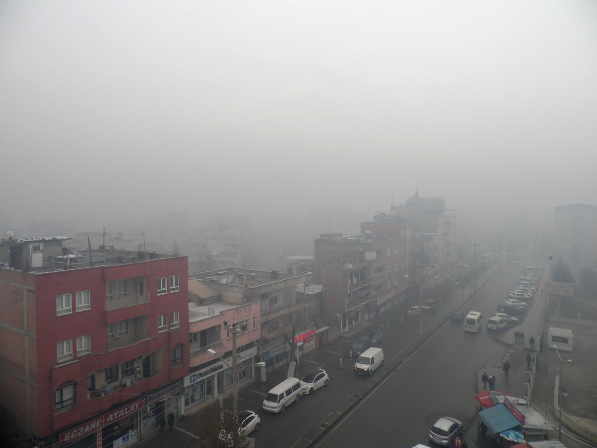 Batman\'da Hava Kirliliği Pik Yaptı