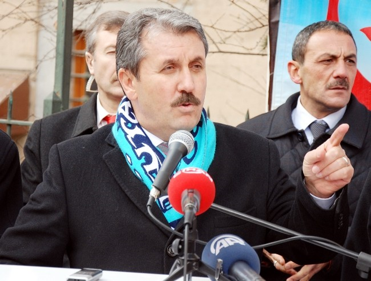 BBP Genel Başkanı Mustafa Destici Açıklaması